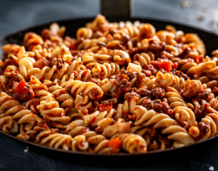 Do: Haschee mit Nudeln 